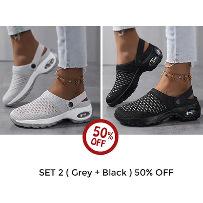 🎁Last Day 50% Sale Off✨ Women's Orthopedic Clogs With Air Cushion Support to Reduce Back and Knee Pressure