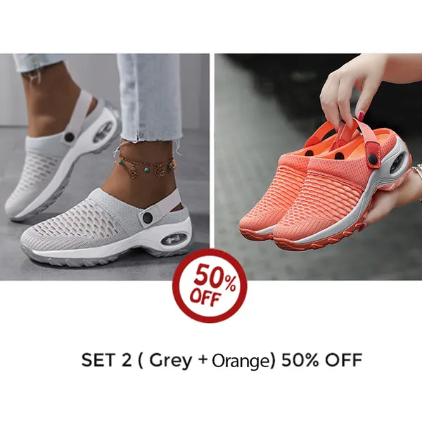 🎁Last Day 50% Sale Off✨ Women's Orthopedic Clogs With Air Cushion Support to Reduce Back and Knee Pressure