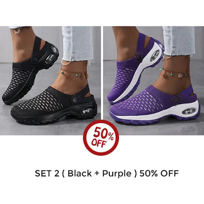 🎁Last Day 50% Sale Off✨ Women's Orthopedic Clogs With Air Cushion Support to Reduce Back and Knee Pressure