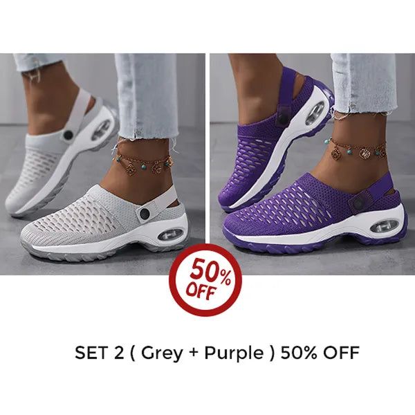 🎁Last Day 50% Sale Off✨ Women's Orthopedic Clogs With Air Cushion Support to Reduce Back and Knee Pressure